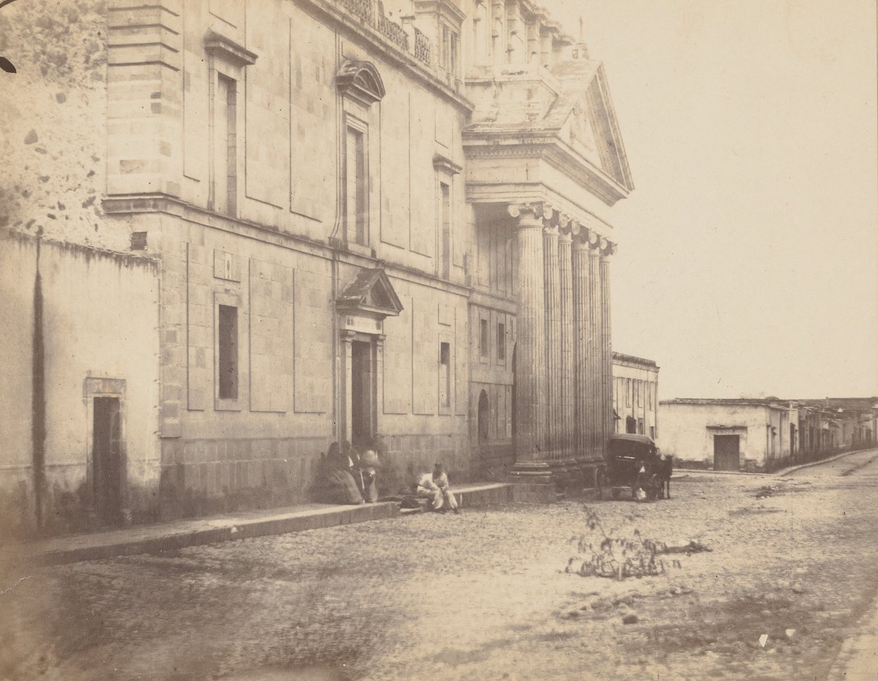 Convent in La Cruz by Francois Aubert