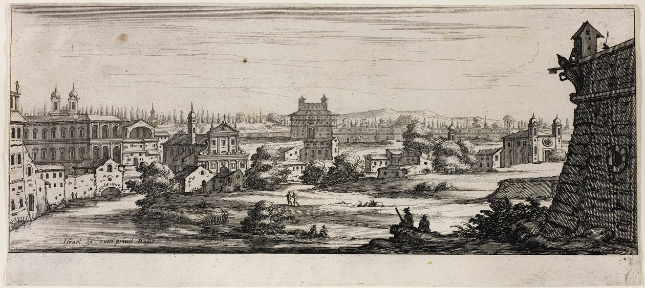 View of Rome: Number 12 by Francois Collignon