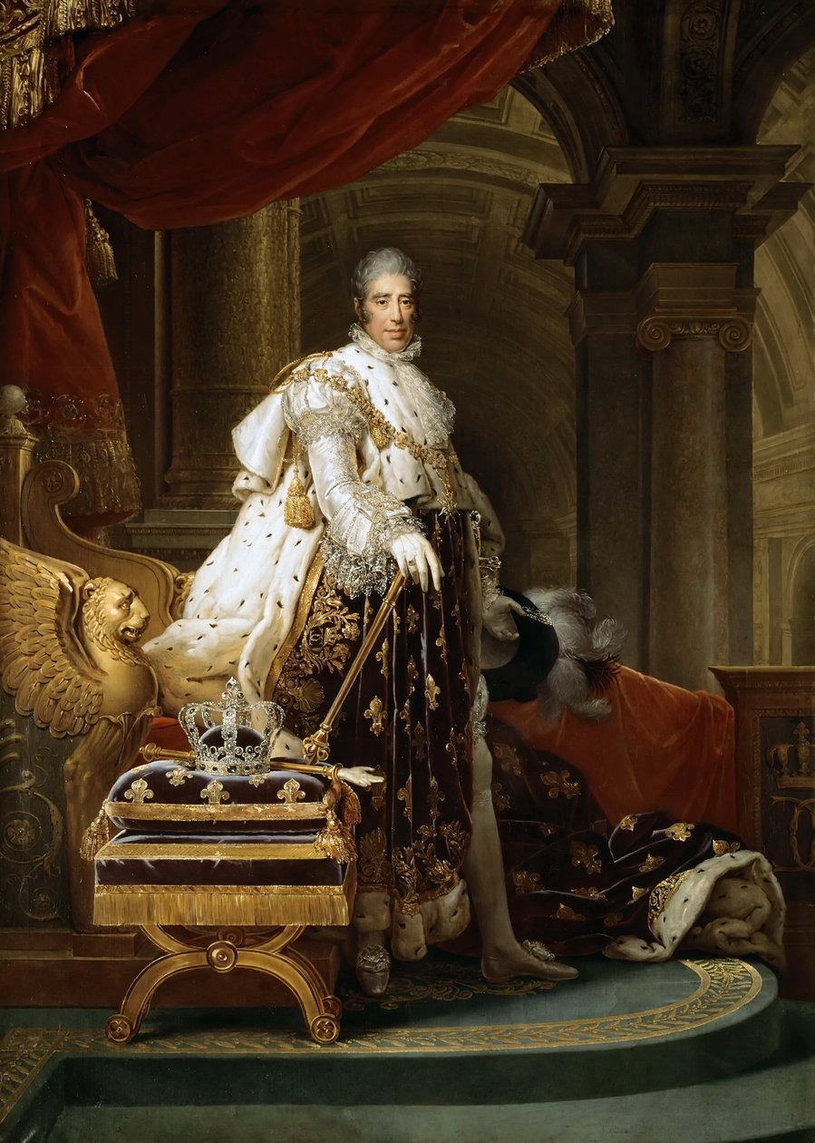 King Charles X of France by Francois Pascal Simon Gerard