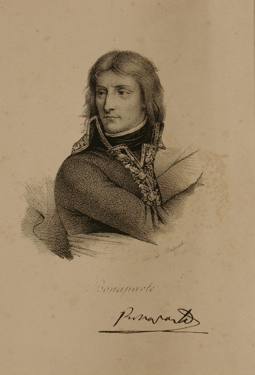 Portrait of Napoleon Bonaparte (1769-1821) by Francois Seraphin Delpech