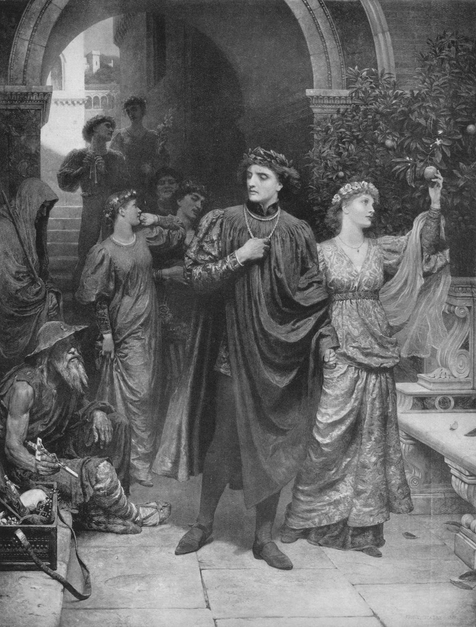 The Symbol, 1907 by Frank Dicksee