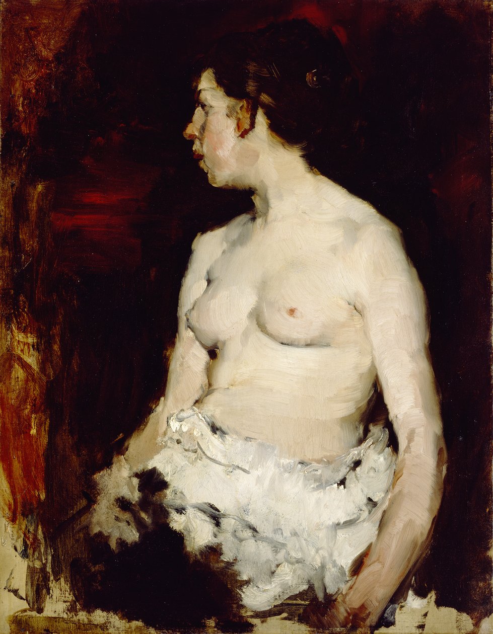 Seated Nude by Frank Duveneck
