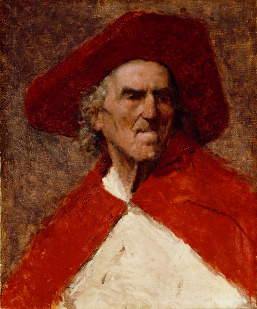 Man with a Red Hat by Frank Edwin Scott