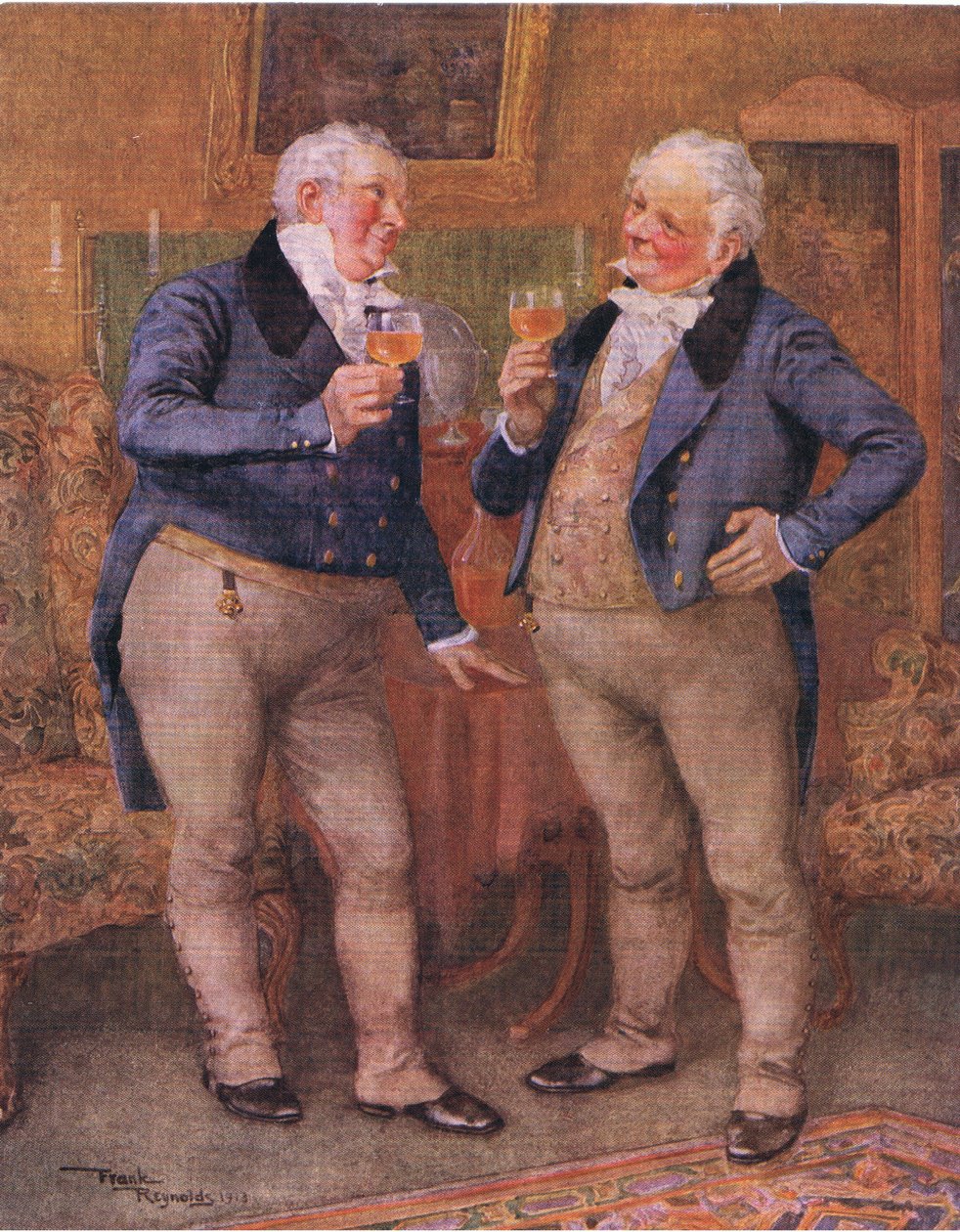 The brothers Cheeryble (Nicholas Nickleby) by Frank Reynolds