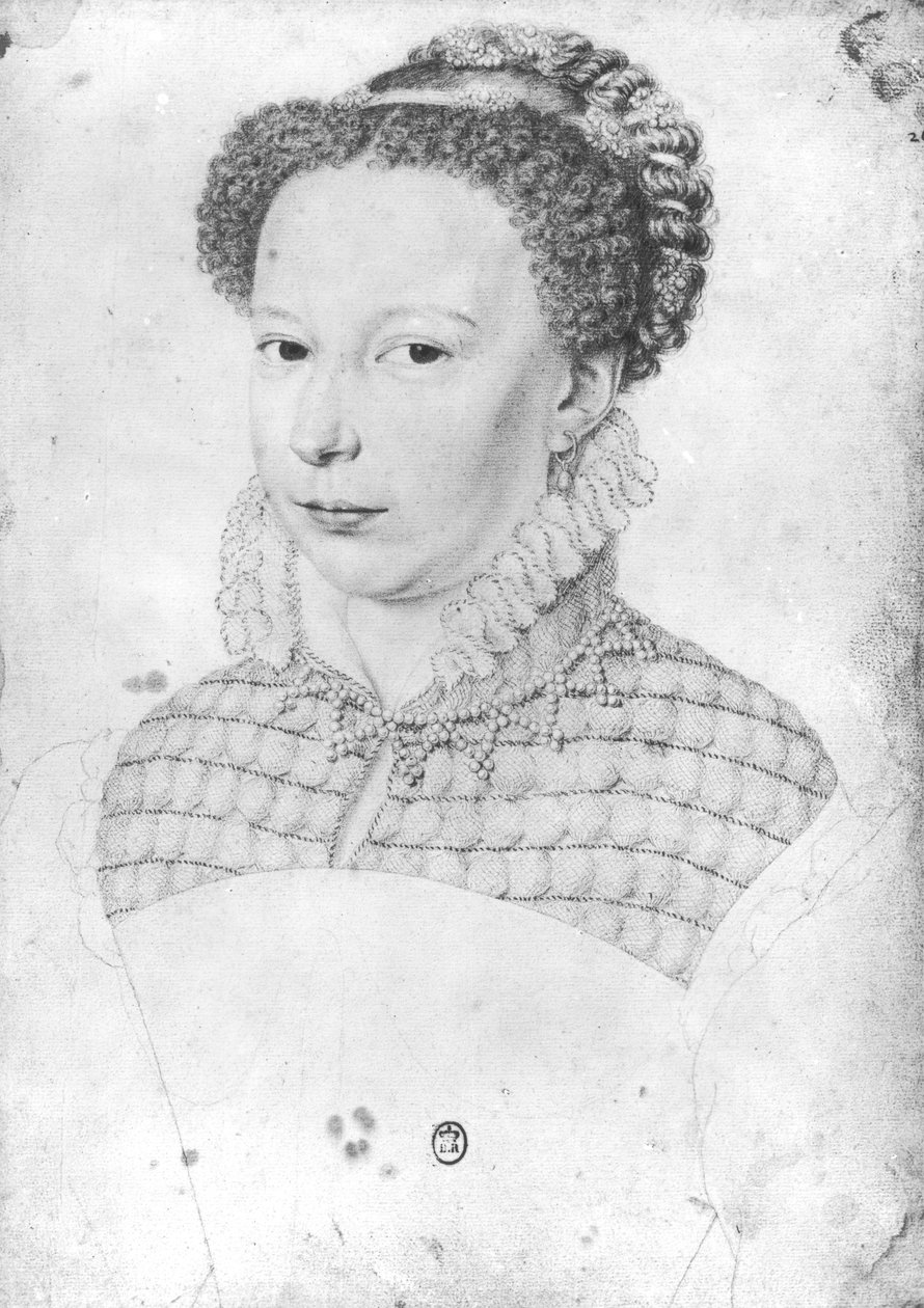 Marguerite of Valois (1553-1615) 1568 by François Clouet