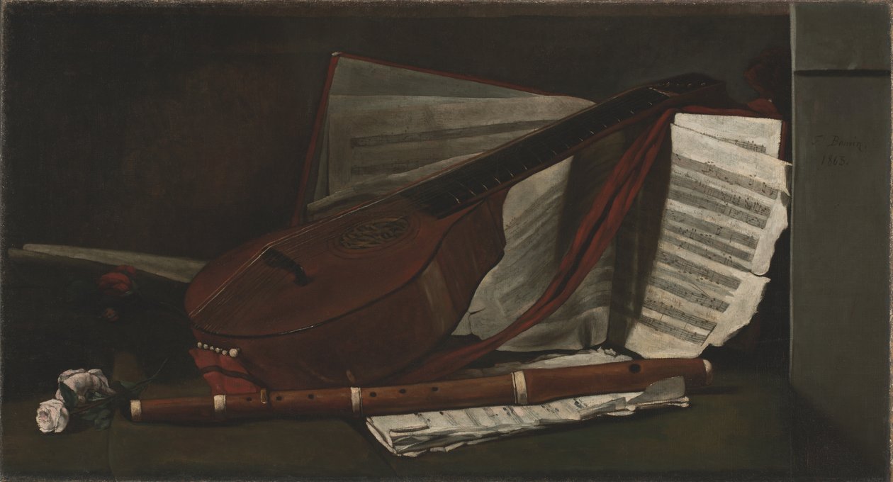 Attributes of Music by François Bonvin