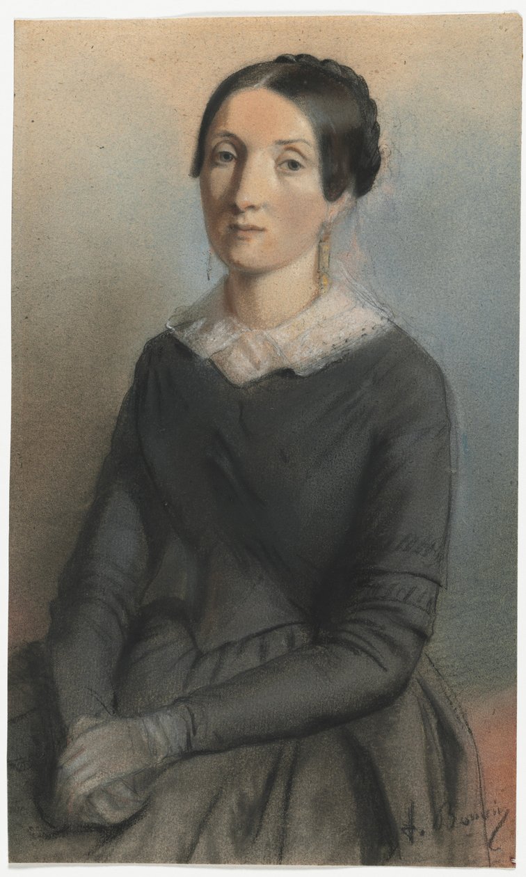 Portrait of a Woman by François Bonvin