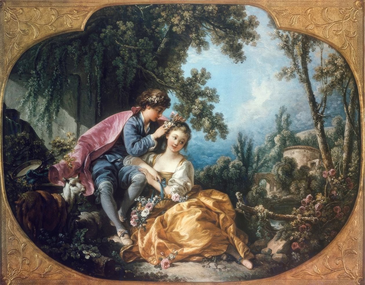 Spring by François Boucher