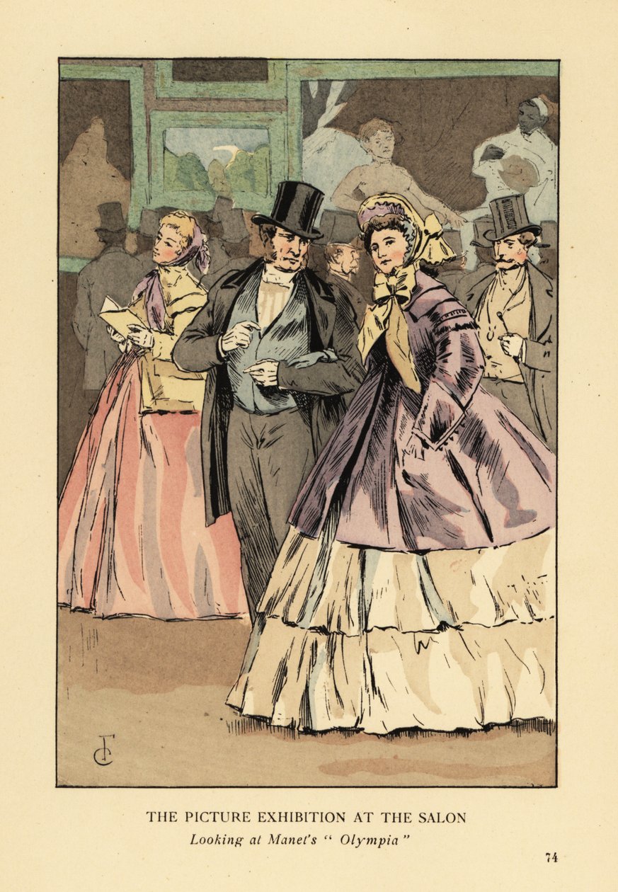 The Picture Exhibition at the Paris Salon by François Courboin