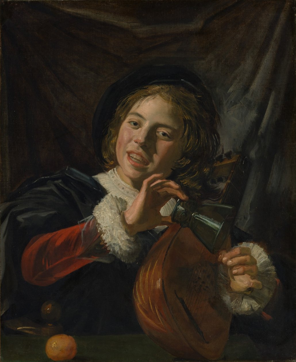 Boy with a Lute by Frans Hals