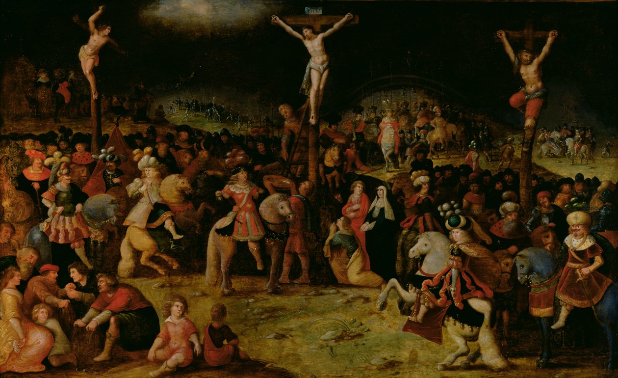 The Crucifixion by Frans II Francken the Younger