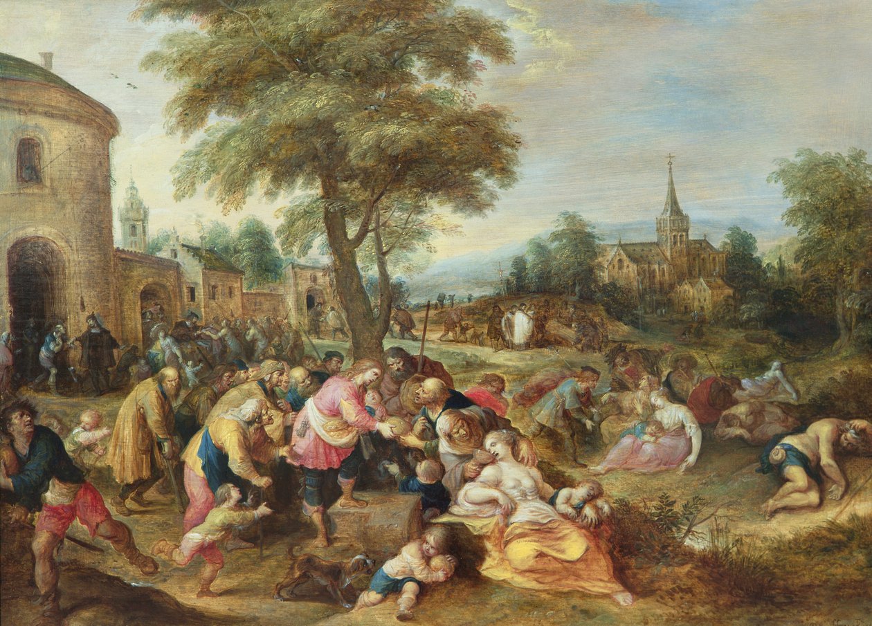 The Works of Mercy by Frans II Francken the Younger