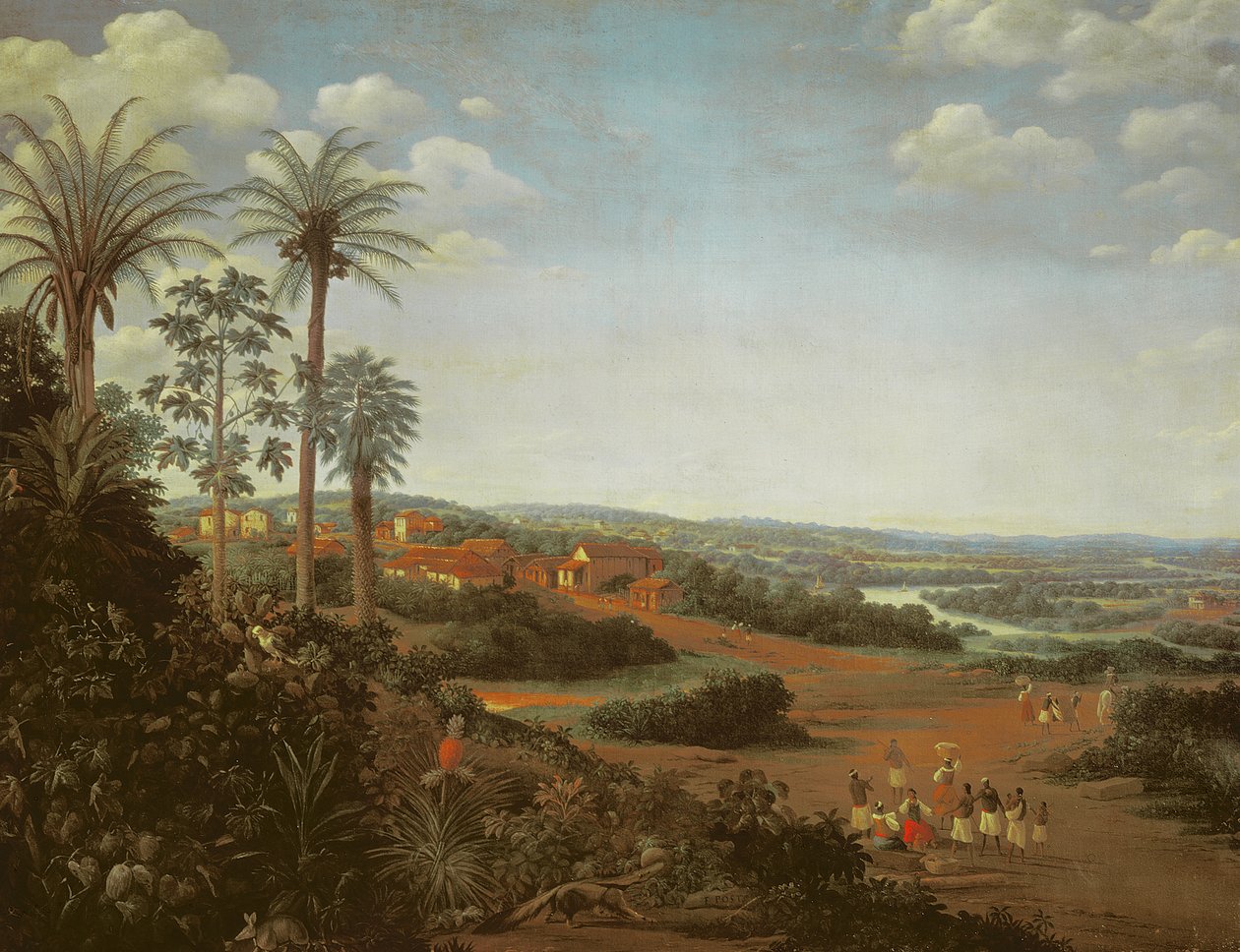 The Village of Serinhaem, Brazil by Frans Post