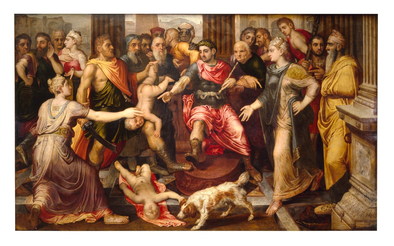 Judgment of Solomon by Frans Floris