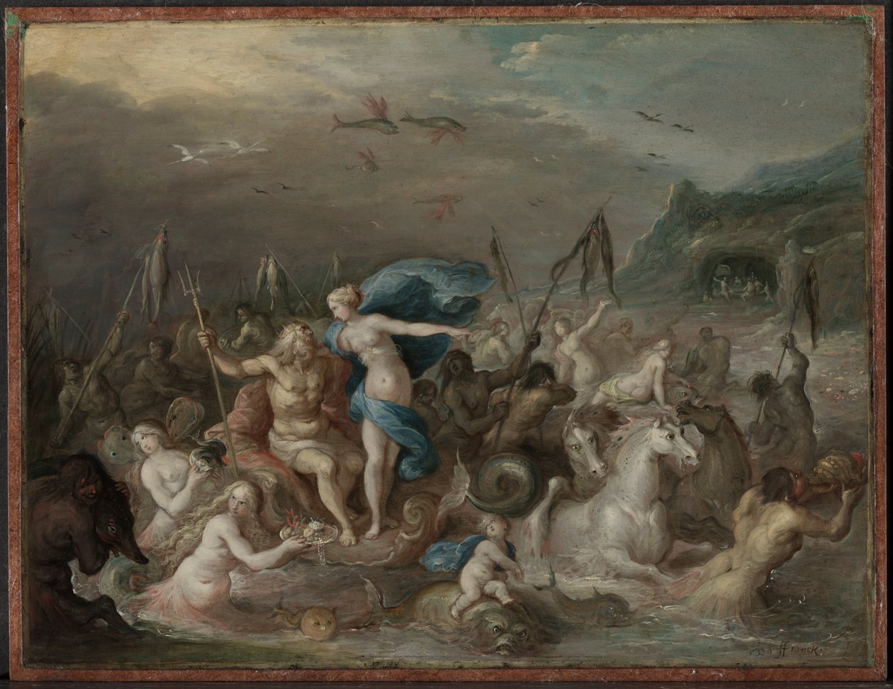 The Triumph of Neptune and Amphitrite, 1630s by Frans Francken
