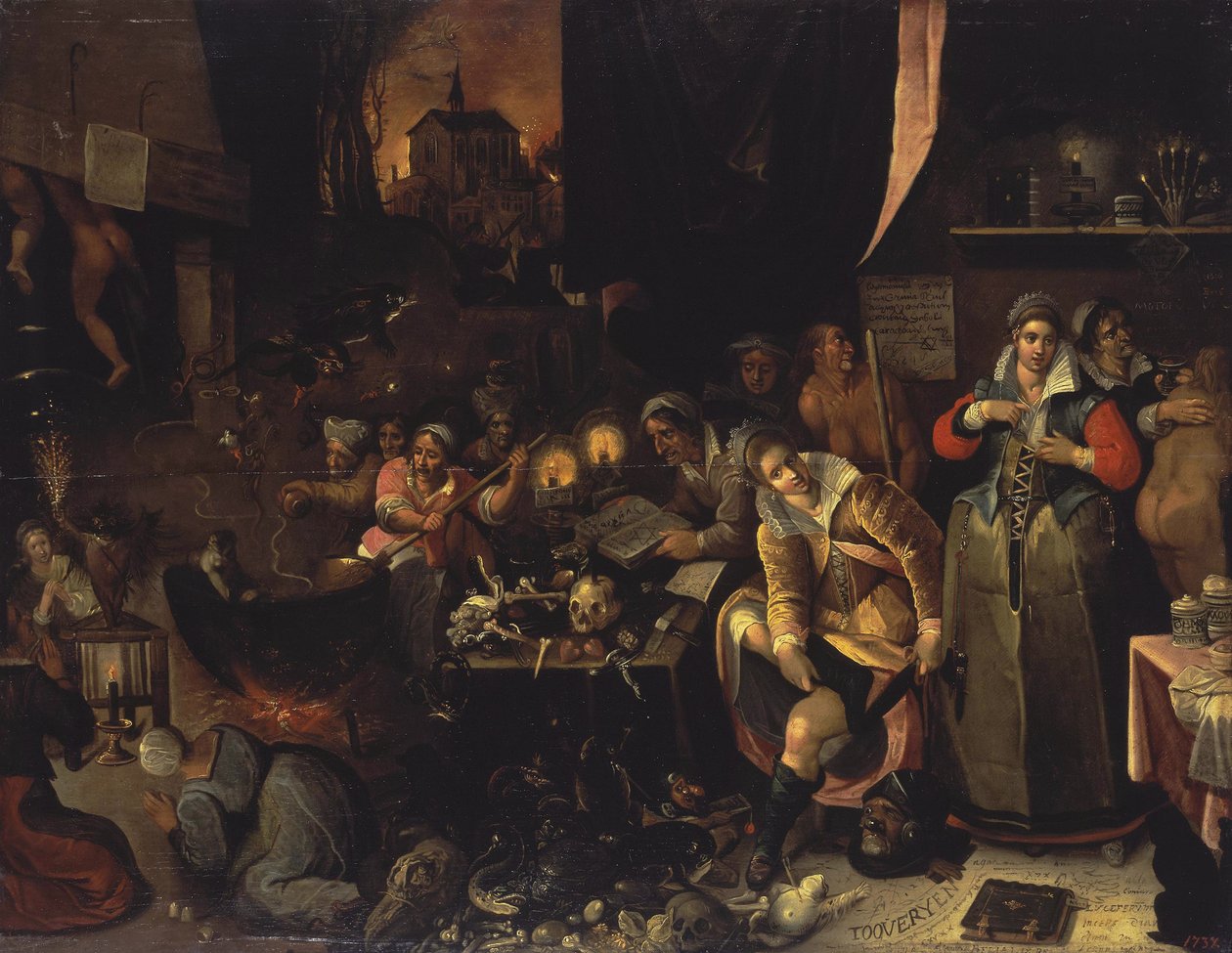The Witches Kitchen by Frans Francken the Younger