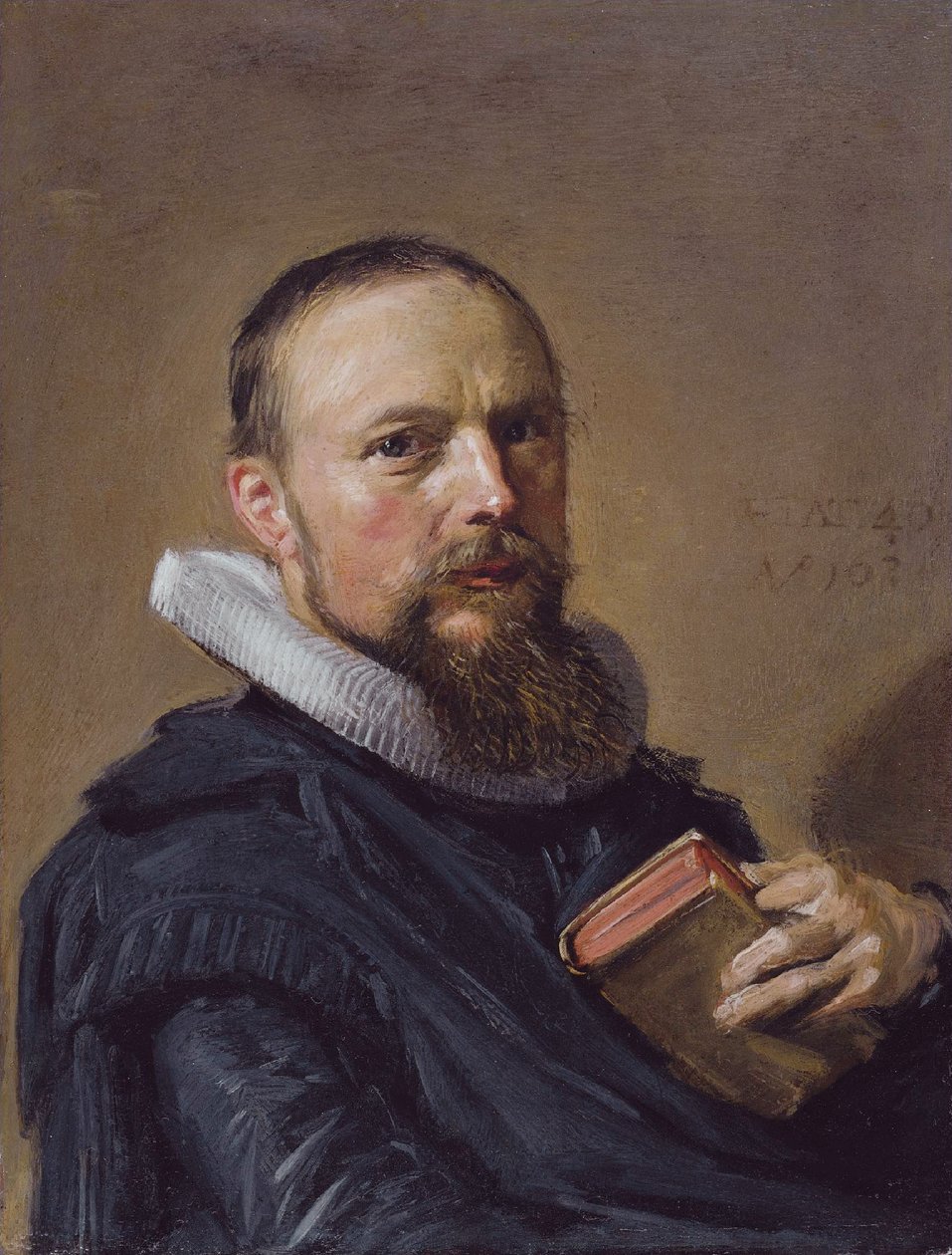 Portrait of Samuel Ampzing by Frans Hals