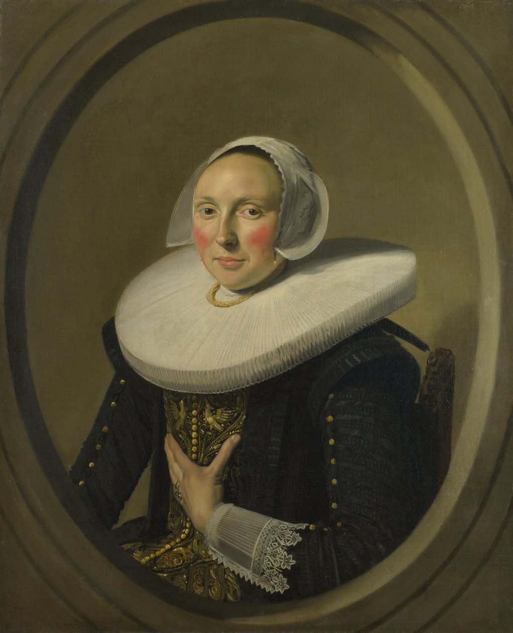 Portrait of a Woman (Marie Larp?) by Frans Hals