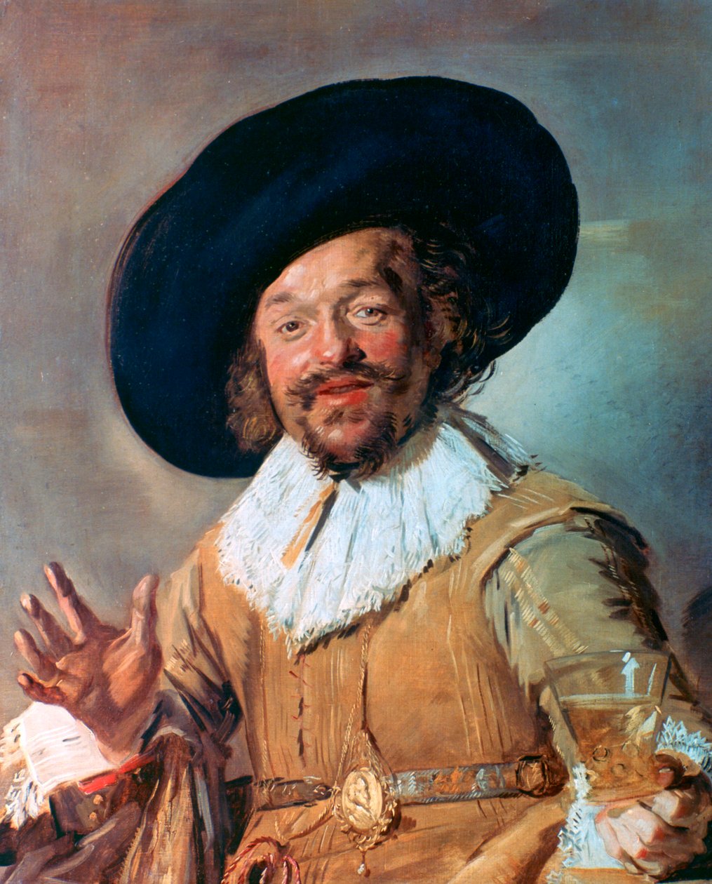 The Merry Drinker by Frans Hals