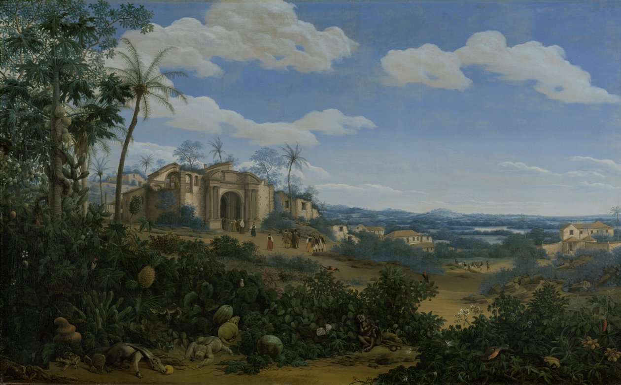 View of Olinda, Brazil, 1662 by Frans Post