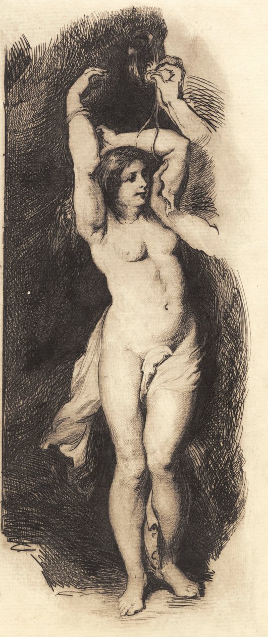 Andromeda, after Rubens by Frans Schwartz