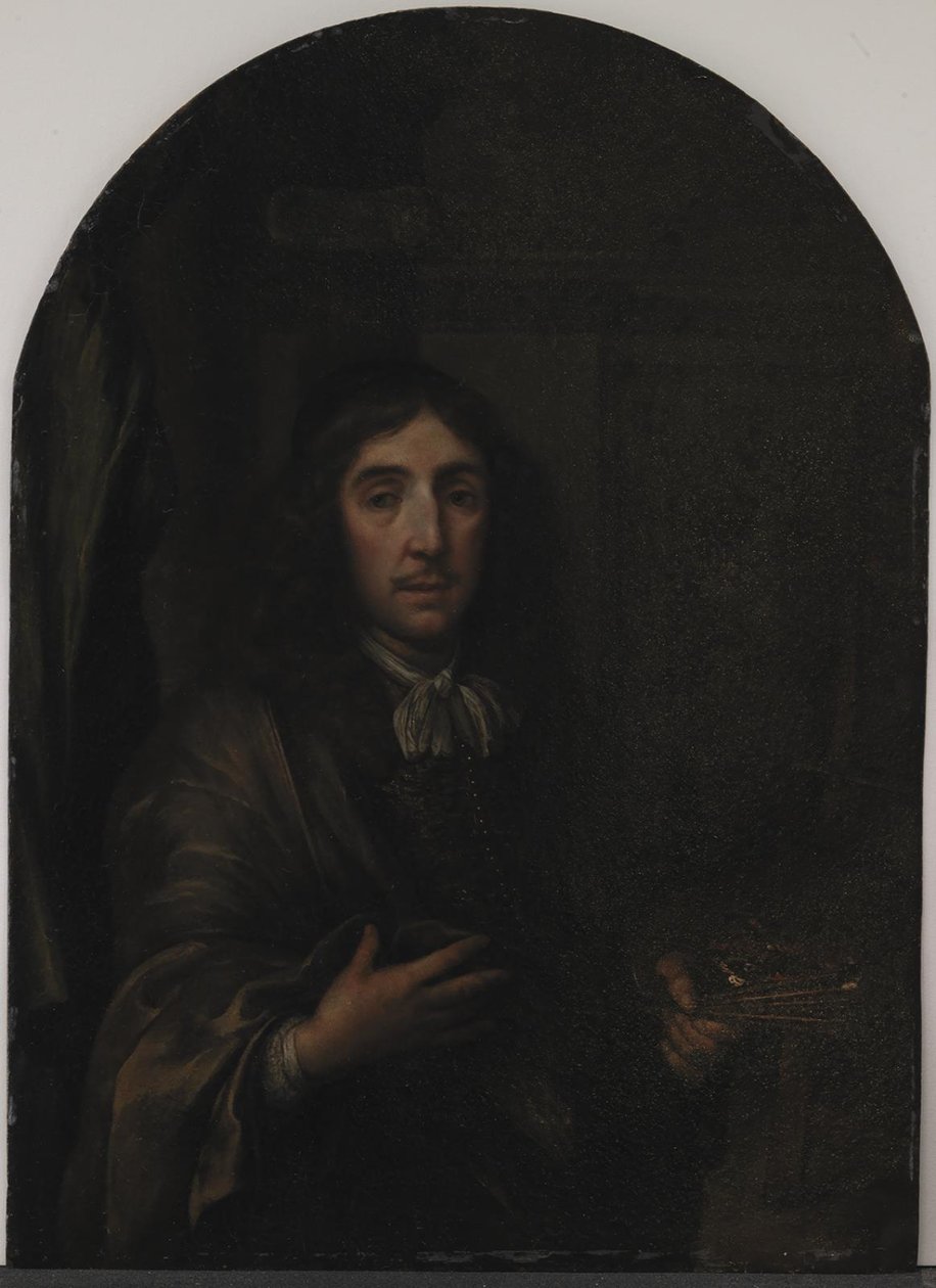 Portrait of a Painter by Frans van I Mieris