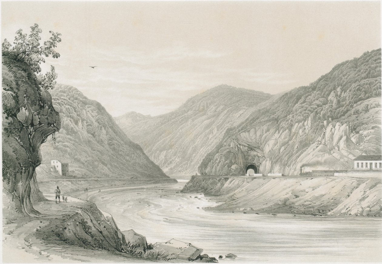 Picturesque Views in Memory of the Opening of the Railway Line from Cilli to Laibach by František Xaver  Sandmann