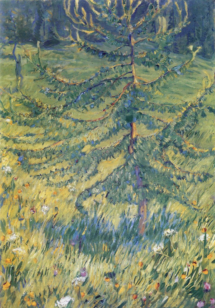 Little Larch Tree by Franz Marc