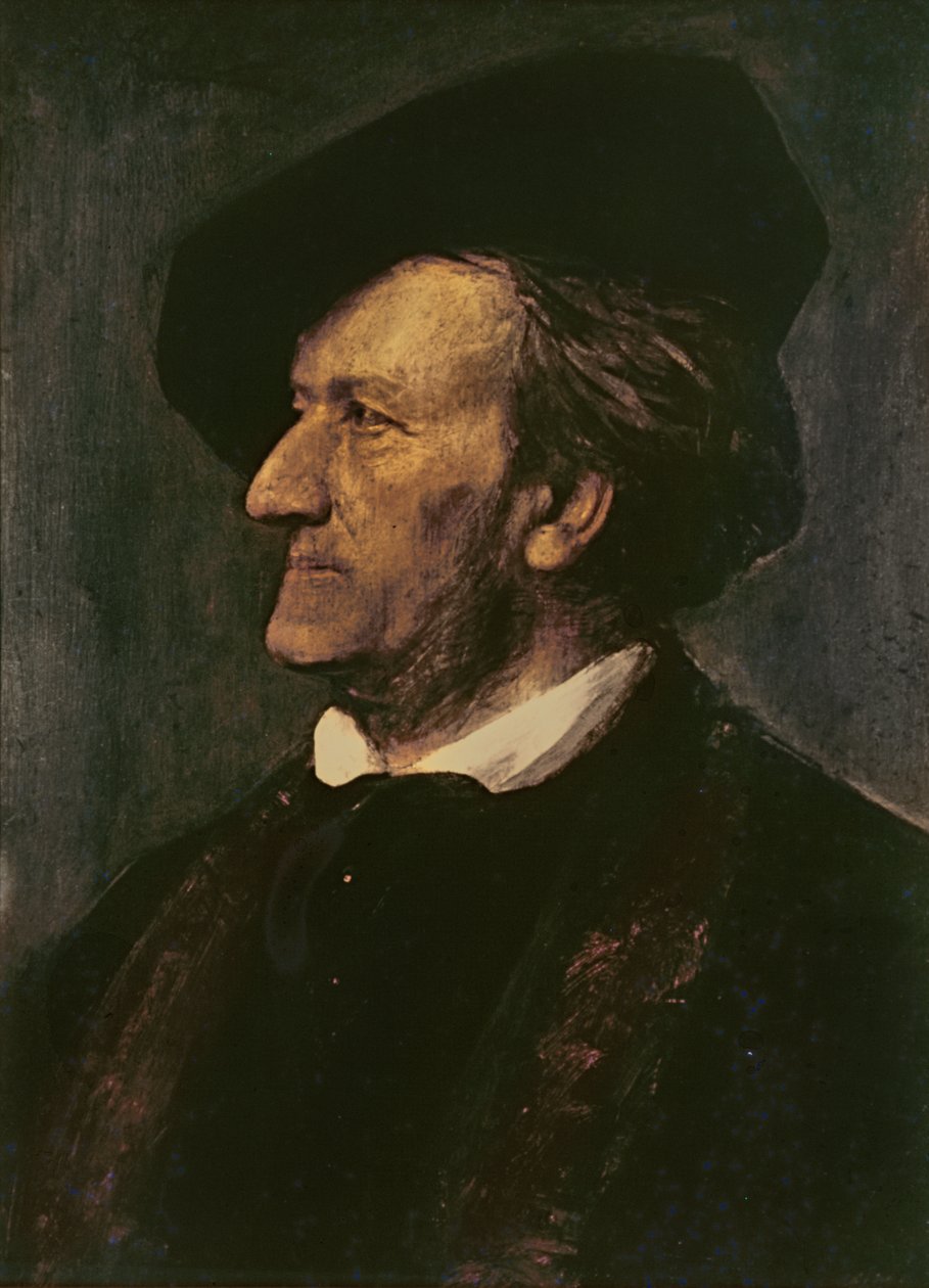 Portrait of Richard Wagner by Franz Seraph von Lenbach