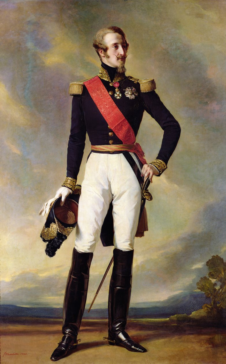 Louis-Charles-Philippe of Orleans, Duke of Nemours, 1843 by Franz Xaver Winterhalter