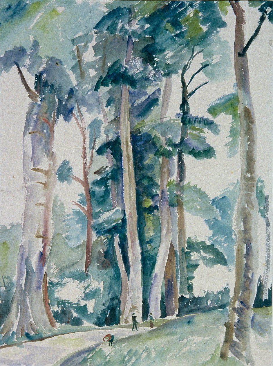 Forest Scene by Franz Blum