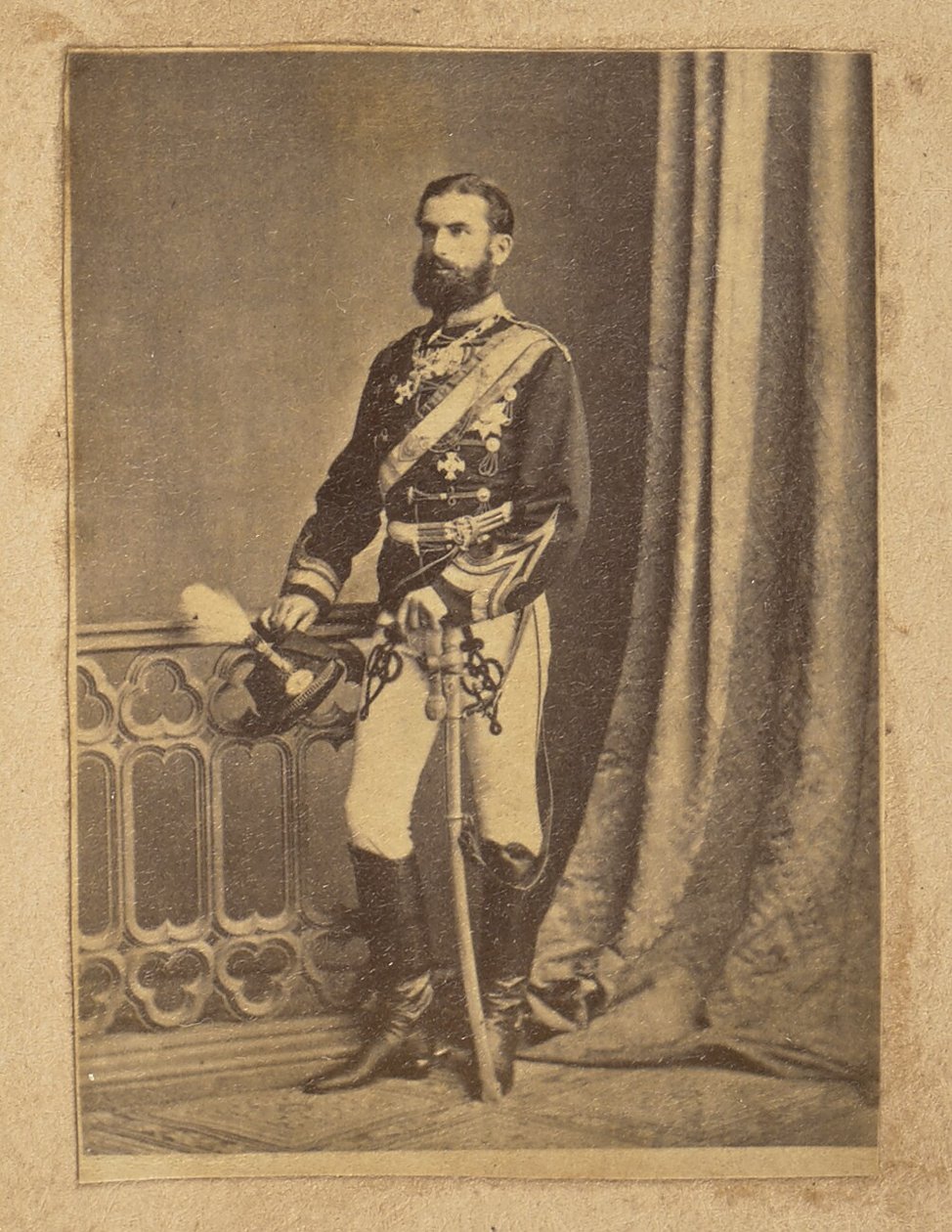 Portrait of Carol I of Romania by Franz Duschek