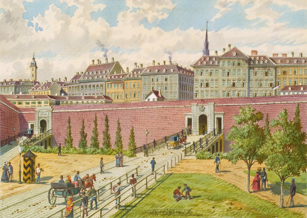 The Two Carinthian Gates by Franz Gerasch