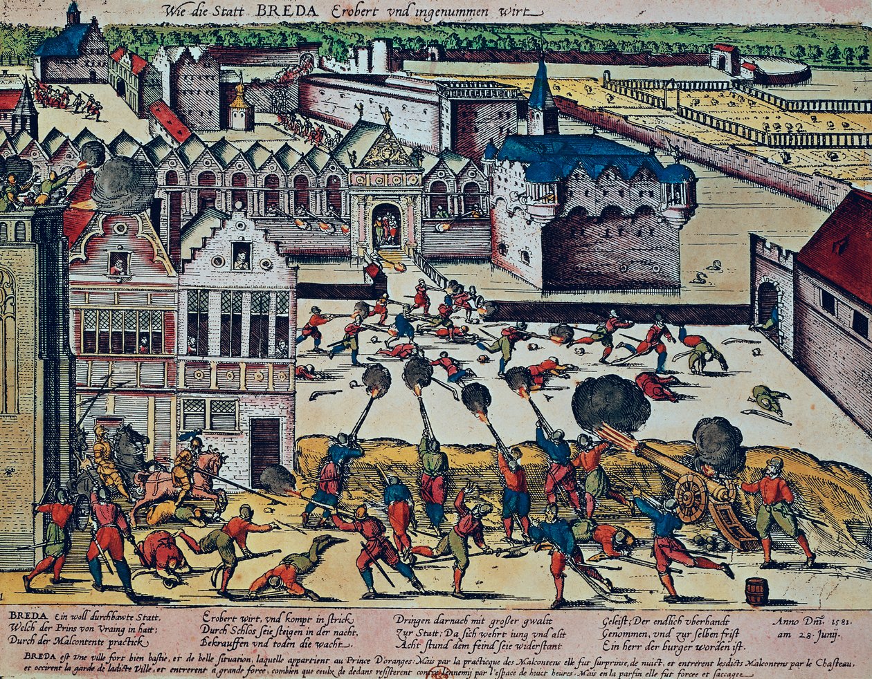 The Haultepenne Fury in 1581 by Franz Hogenberg