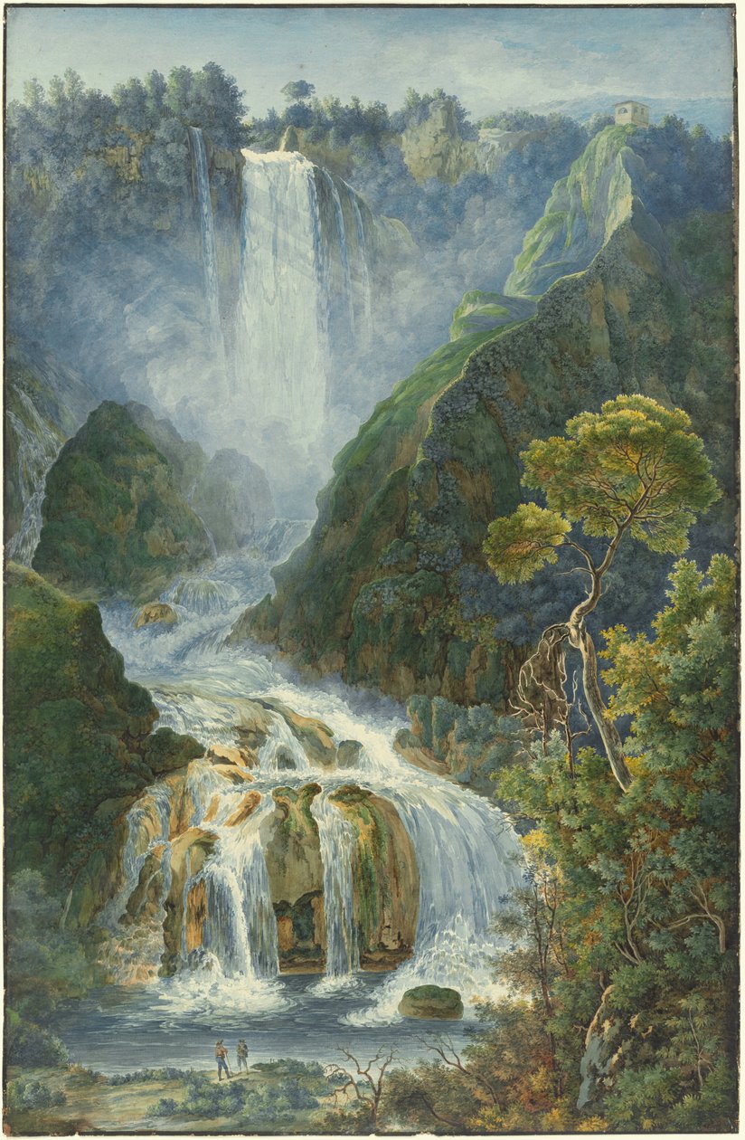 The Grand Waterfalls at Terni by Franz Kaisermann