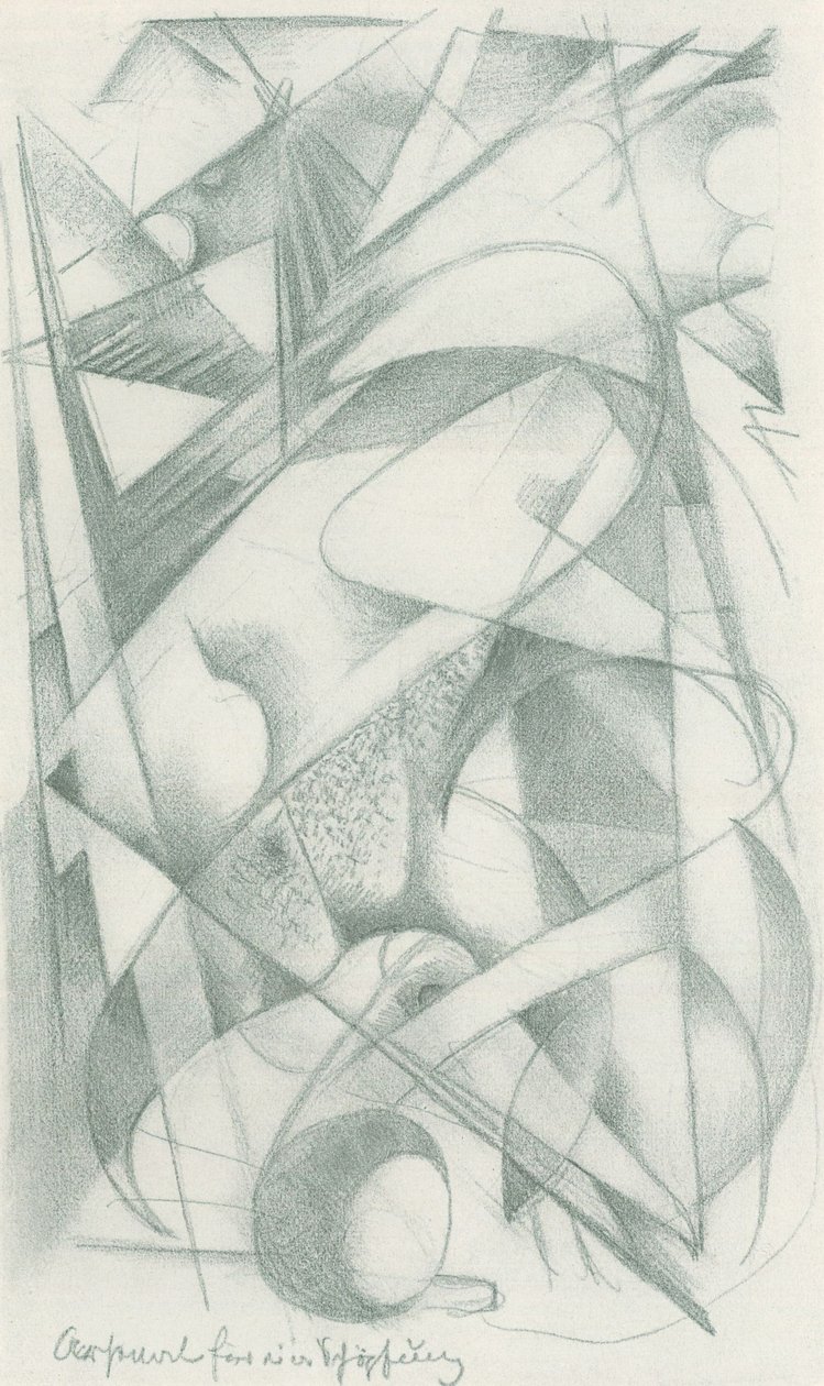 Arsenal for a Creation by Franz Marc