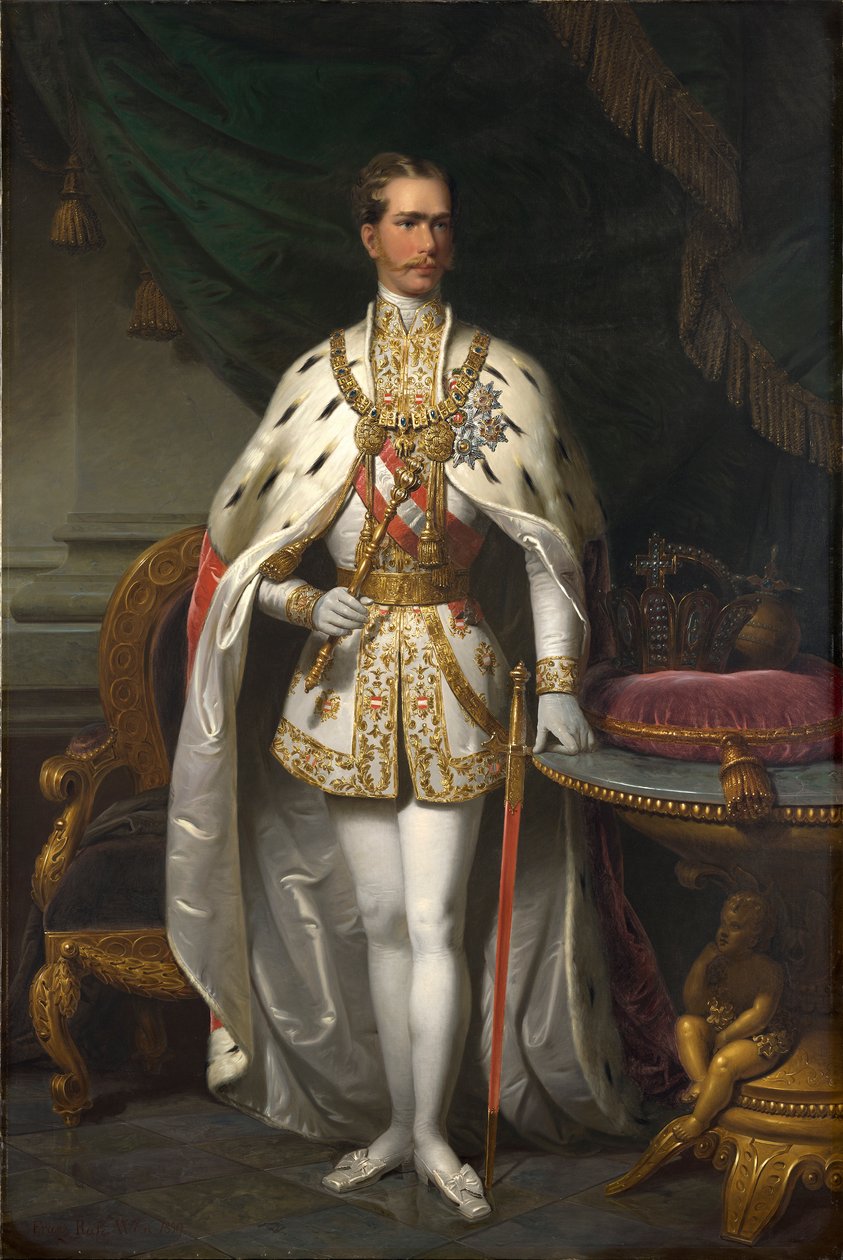 Emperor Franz Joseph I by Franz Russ der Jüngere