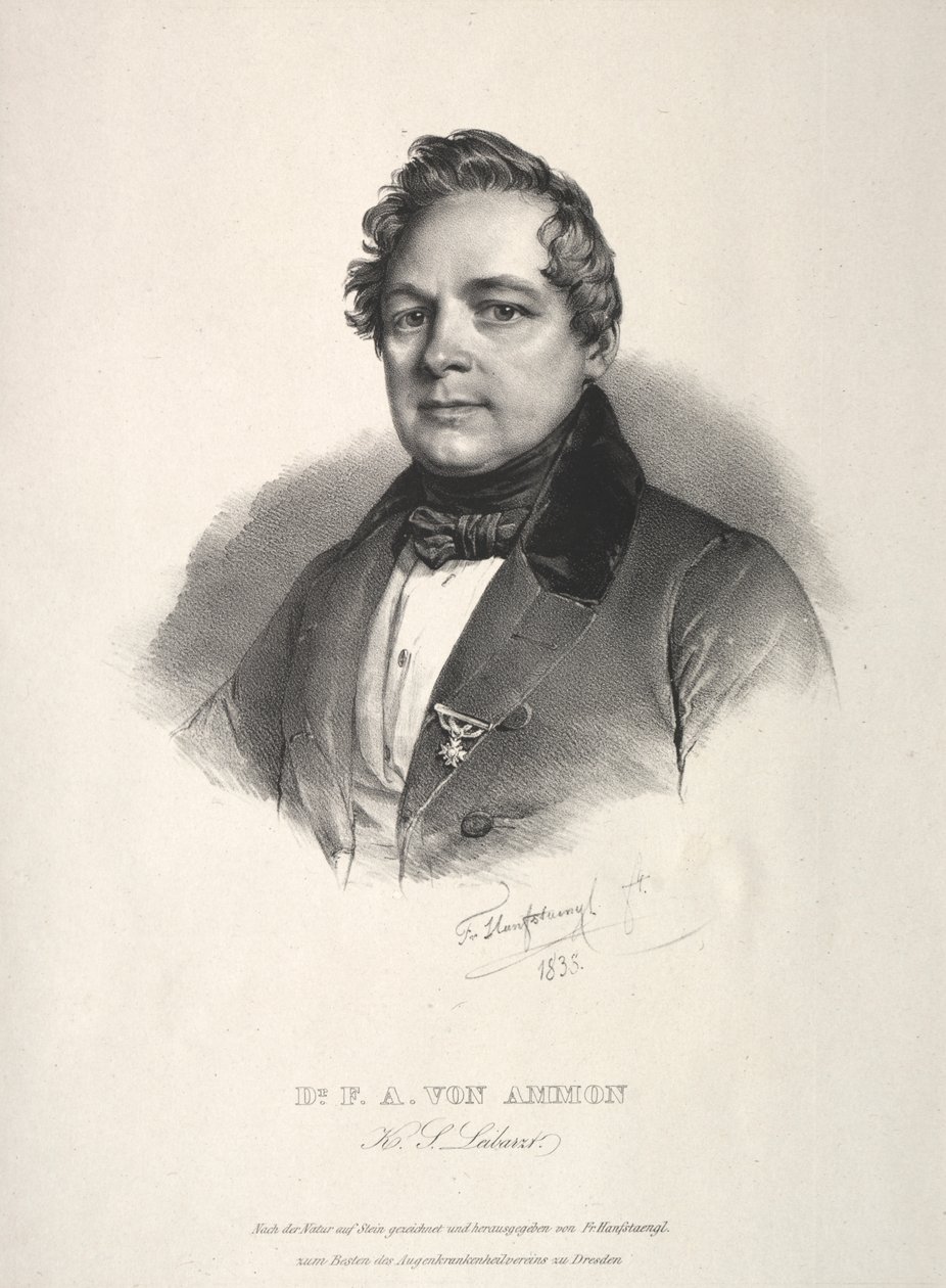 Dr. Friedrich August von Ammon by Franz Seraph Hanfstaengl