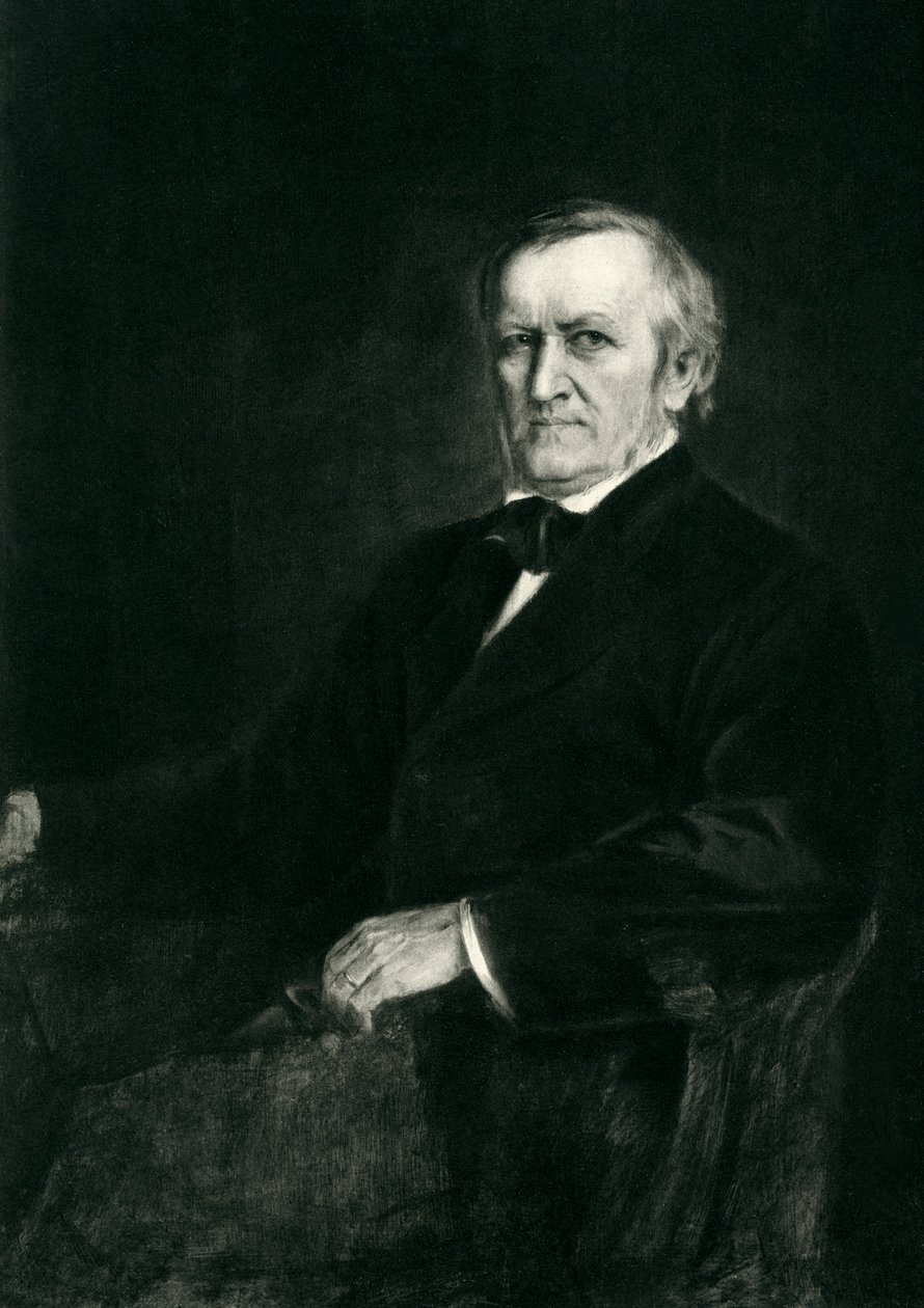 Richard Wagner by Franz Seraph von Lenbach