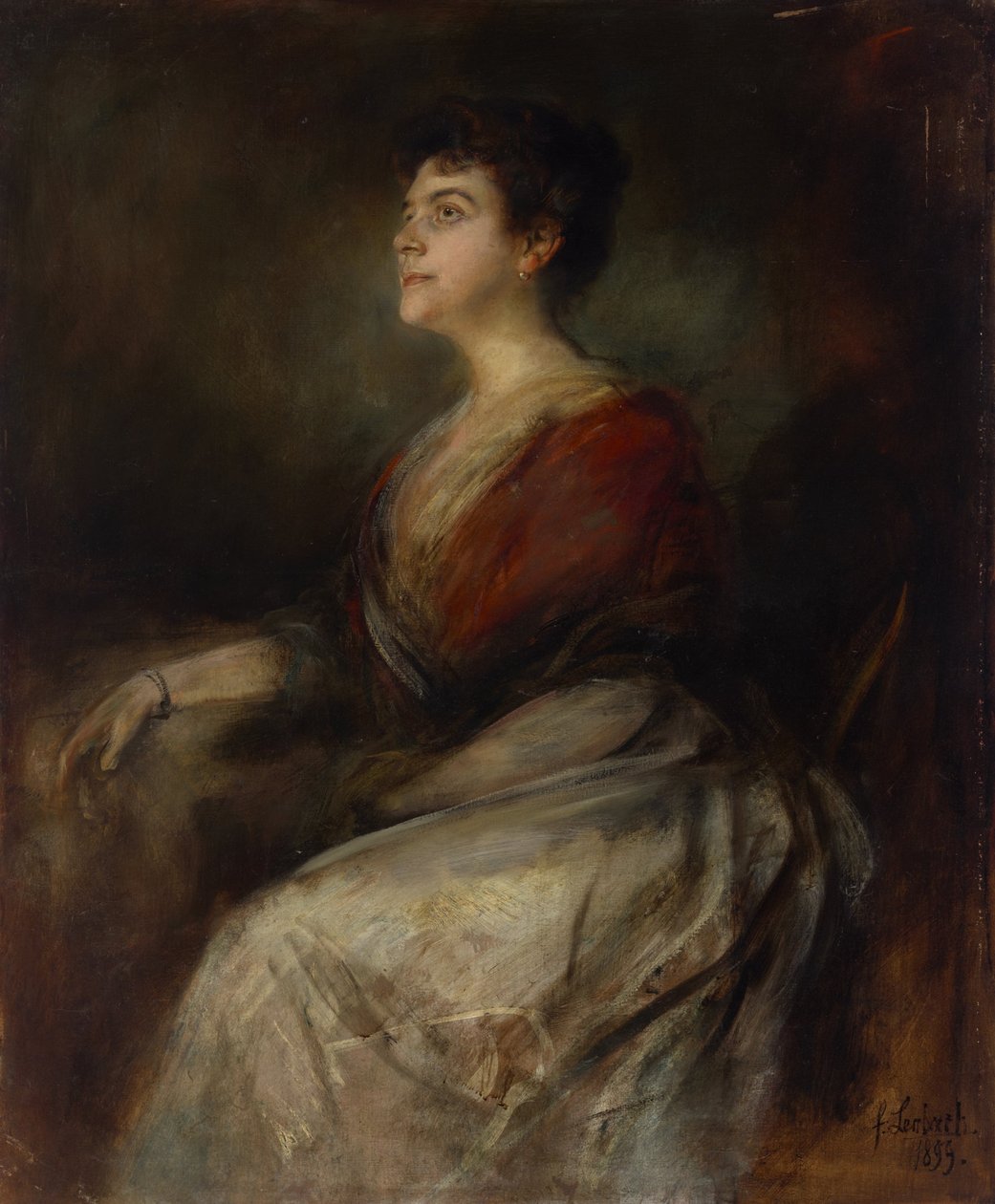 Harriet von Bleichröder by Franz von Lenbach