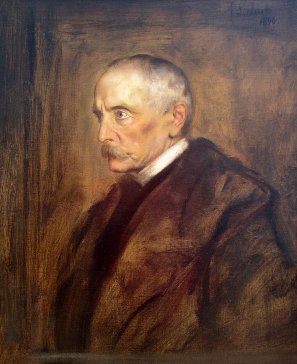 Portrait of Chlodwig zu Hohenlohe by Franz von Lenbach