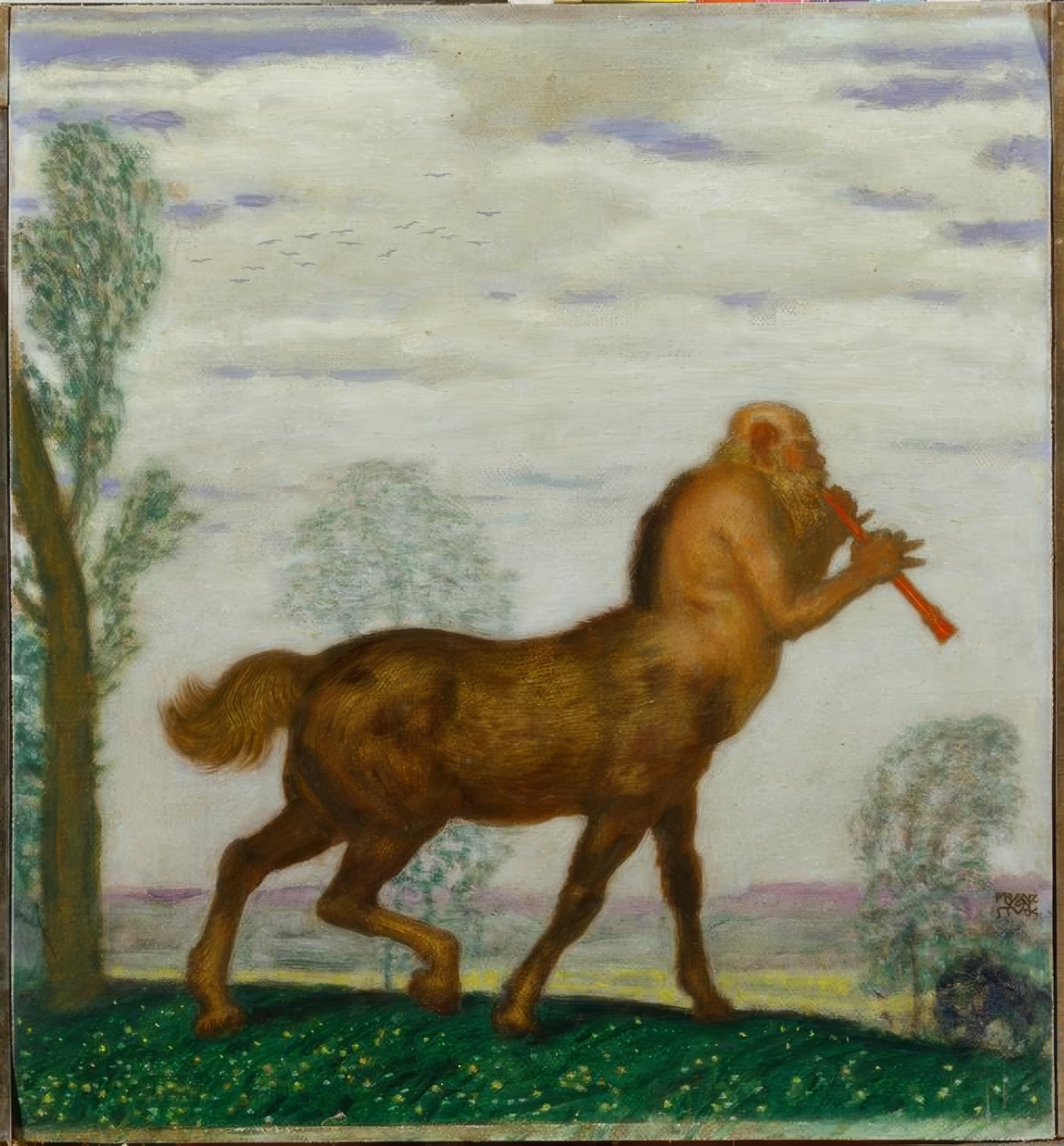F. v. Stuck, Spring by Franz von Stuck
