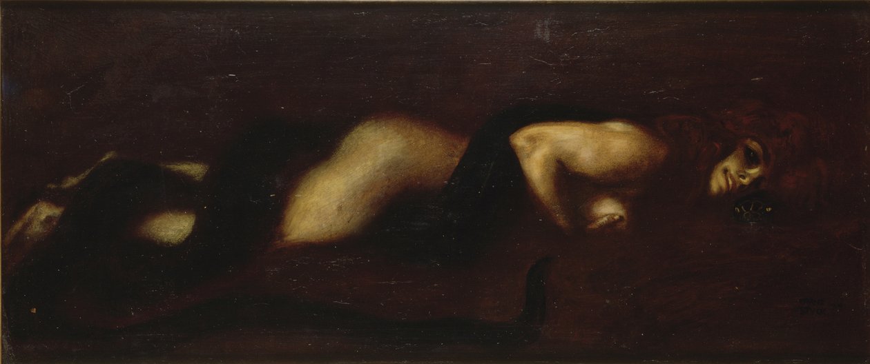 The Sin, 1899 by Franz von Stuck