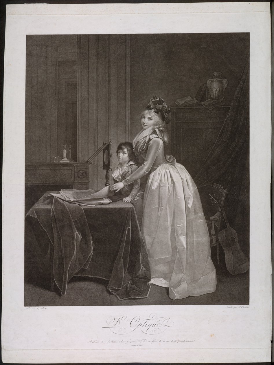 The Optical Viewer, c. 1794 by Fréderic Cazenave