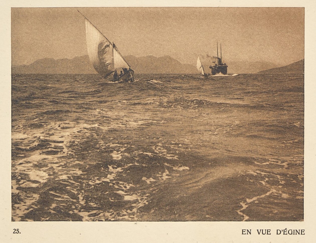 In View of Aegina by Frédéric Boissonnas