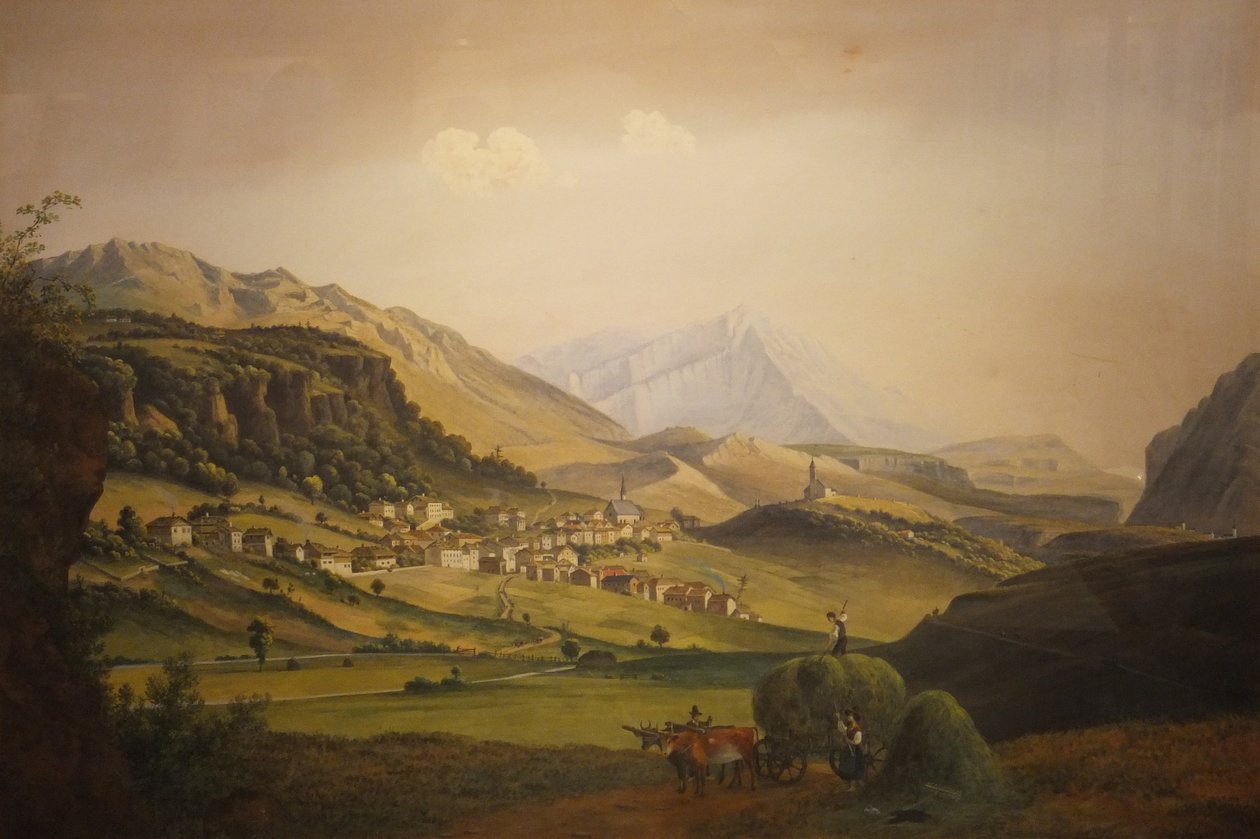 View of Pieve Tesino by Frederic Martens