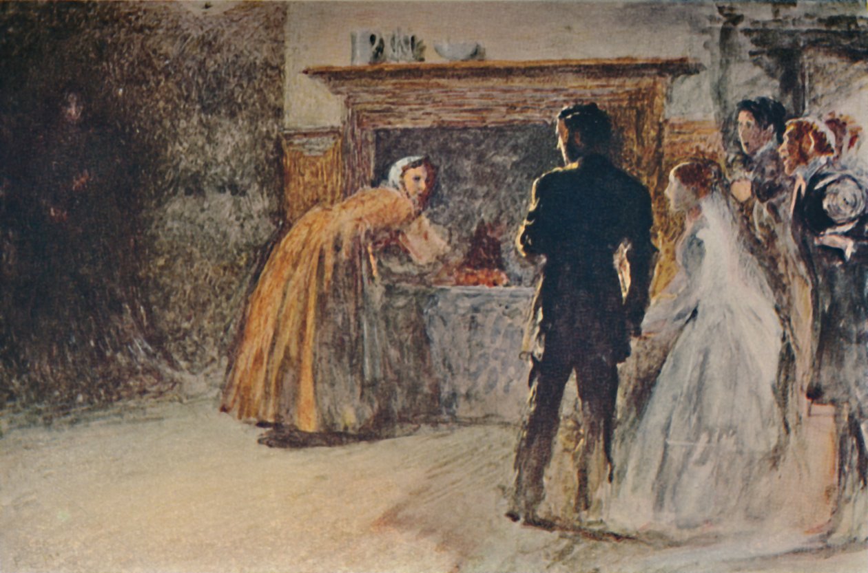 Scene from Jane Eyre by Fred Walker