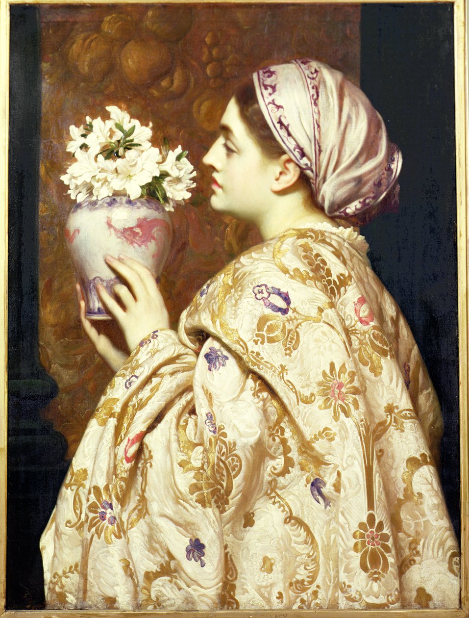 A Noble Lady of Venice, c.1865 by Frederic Leighton