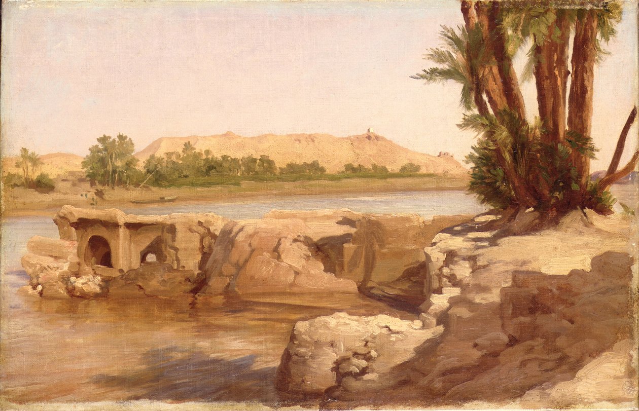 On the Nile, 1868 by Frederic Leighton