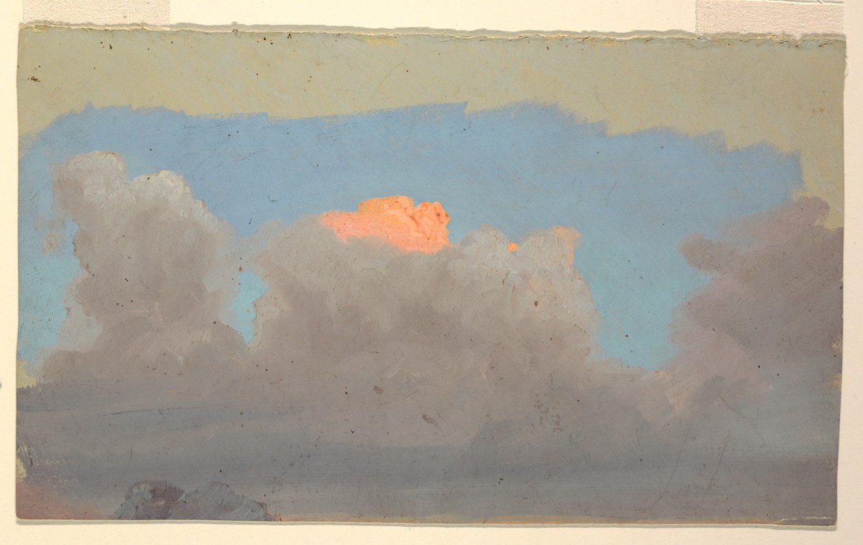 Cloud Study by Frederic Edwin Church